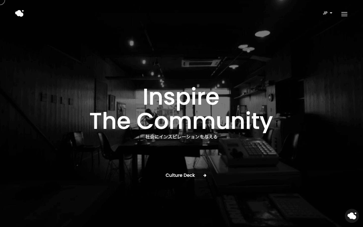 クラウドット株式会社 公式サイトのスクリーンショット