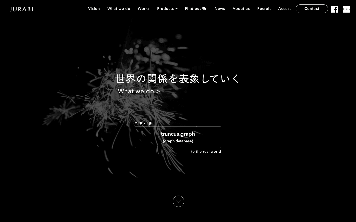 株式会社Jurabi 公式サイトのスクリーンショット