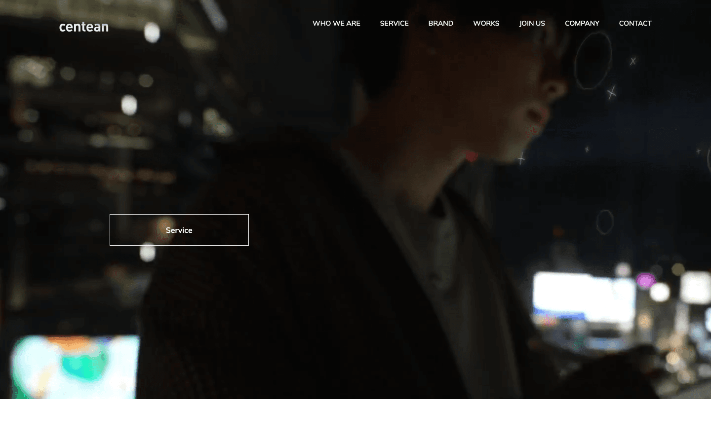 株式会社センティアン 公式サイトのスクリーンショット