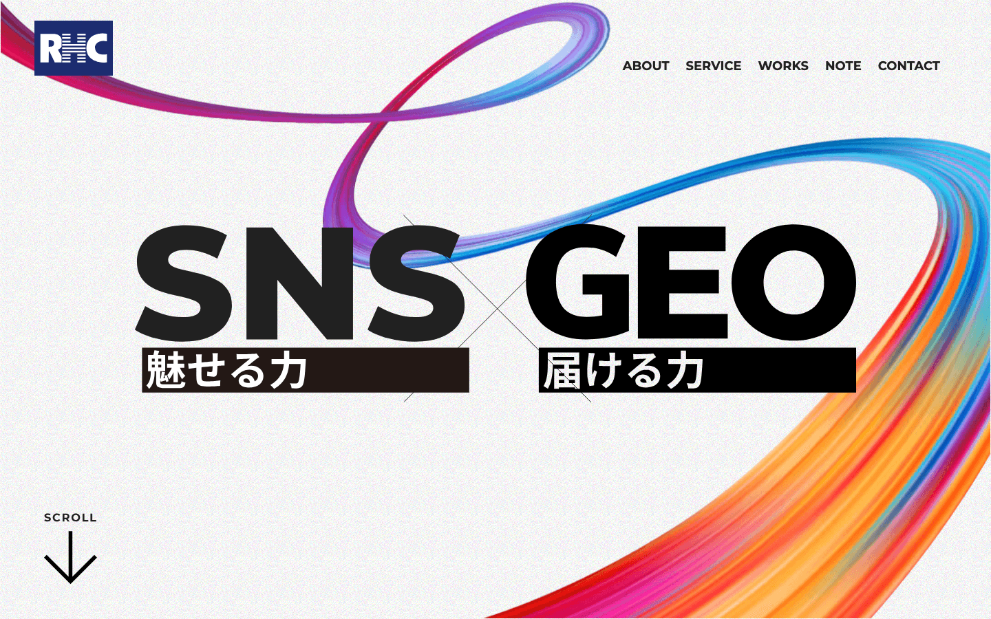リボンハーツクリエイティブ株式会社 公式サイトのスクリーンショット